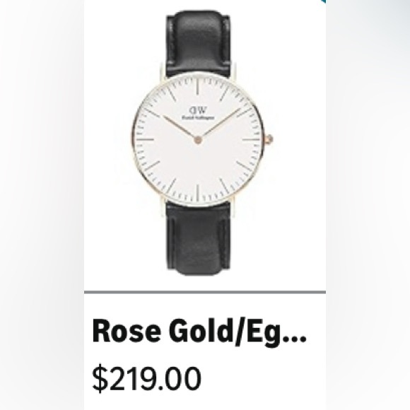 Classic Black and Gold Watch Used like New - Picture 3 of 5